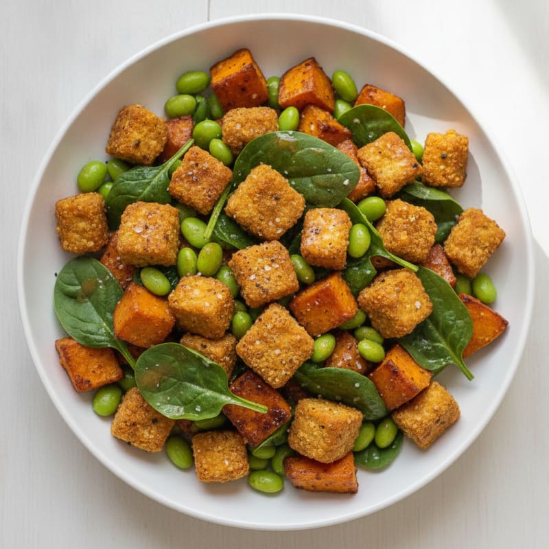 Roasted Sweet Potato Buddha Bowl