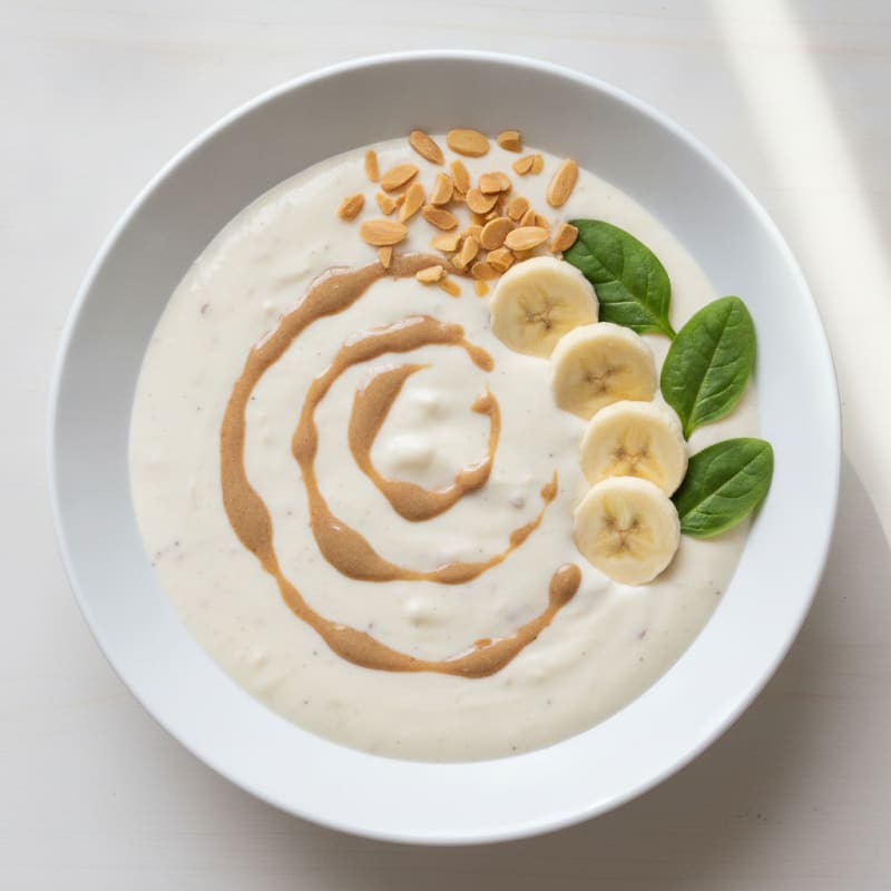 Silky Vanilla Greek Yogurt Protein Smoothie