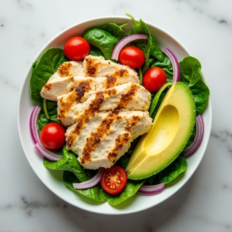 Crisp Avocado Salad Bowl