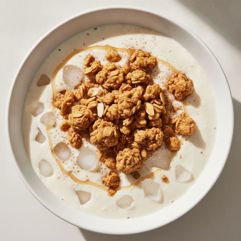 Coconut Water Protein Granola Shake