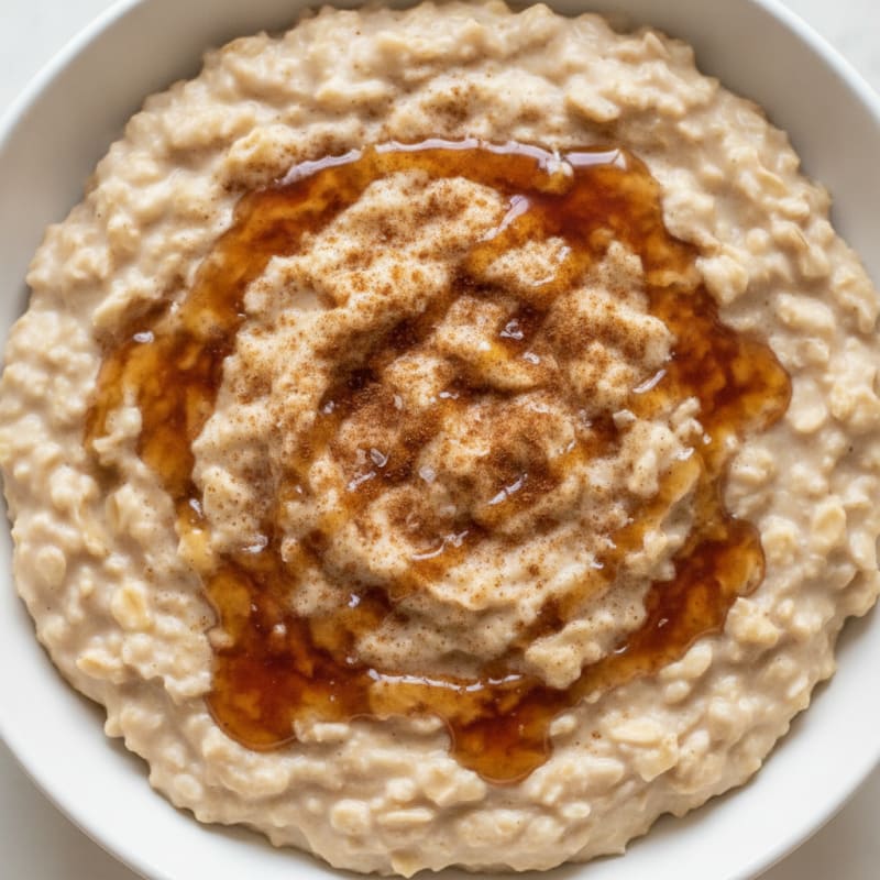 High-Protein Maple Brown Sugar Oatmeal