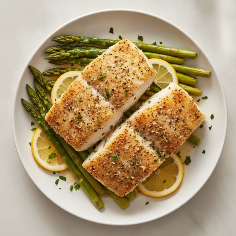 Baked Lemon Herb Cod