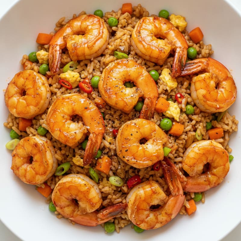 Malaysian King Prawn Fried Rice