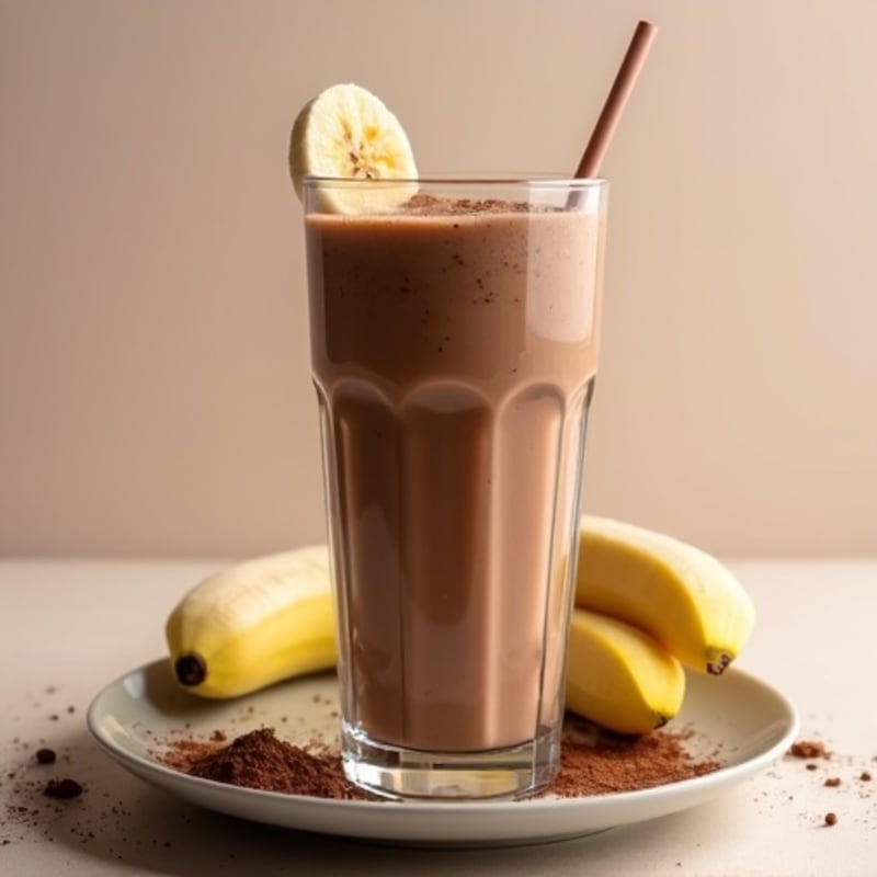 Velvety Chocolate Protein Smoothie