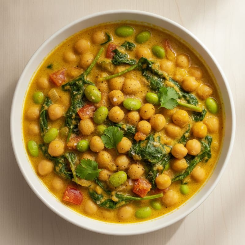 Hearty Chickpea and Vegetable Curry