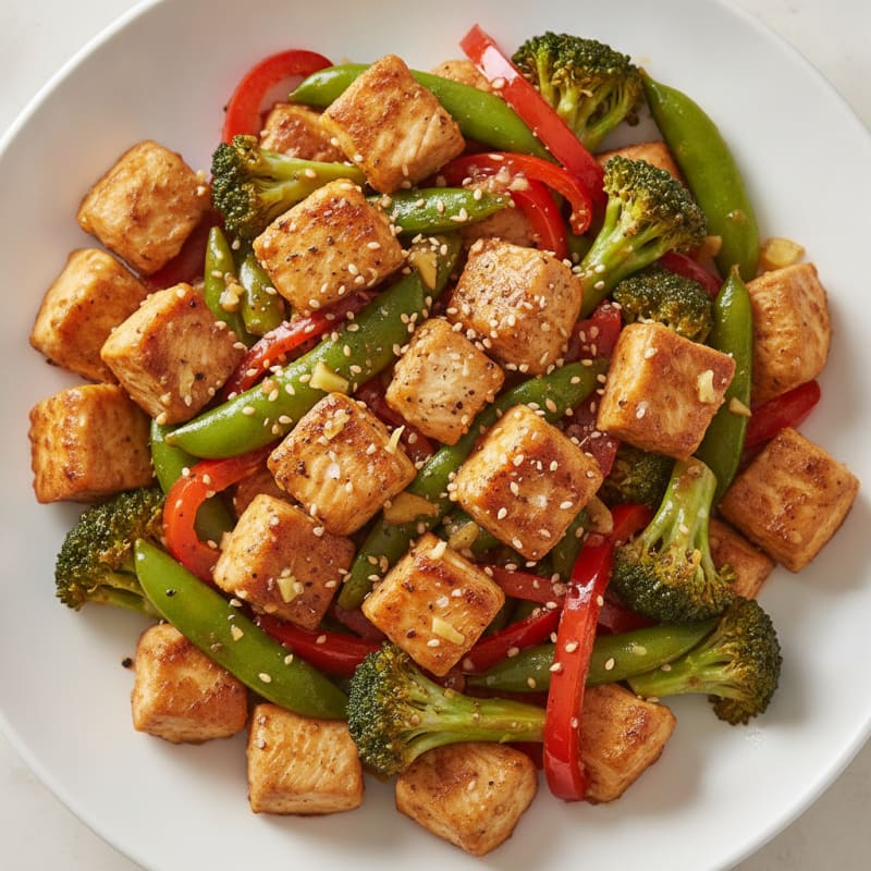 Quick Chicken and Veggie Stir-Fry