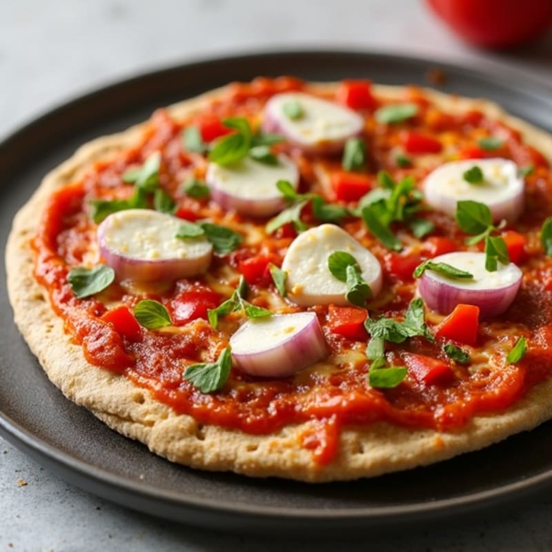 Healthy High-Protein BBQ Chicken Pizza
