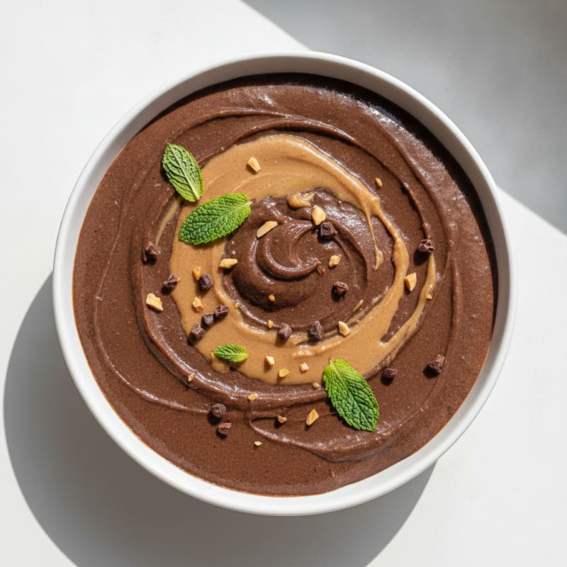 Silky Chocolate Protein Pudding