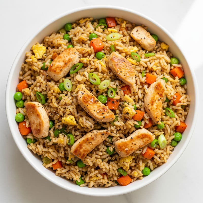 Chicken and Vegetable Fried Rice