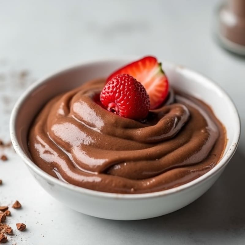 Silky Chocolate Protein Pudding
