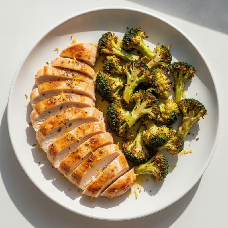 Lemon-Herb Roasted Chicken Meal Prep