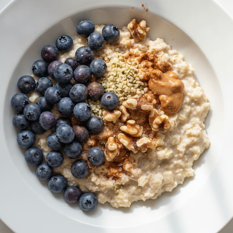 Blueberry Oatmeal Power Bowl