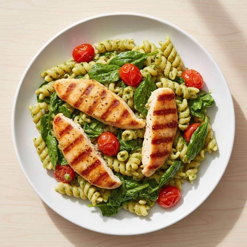 Creamy Pesto Chicken Pasta