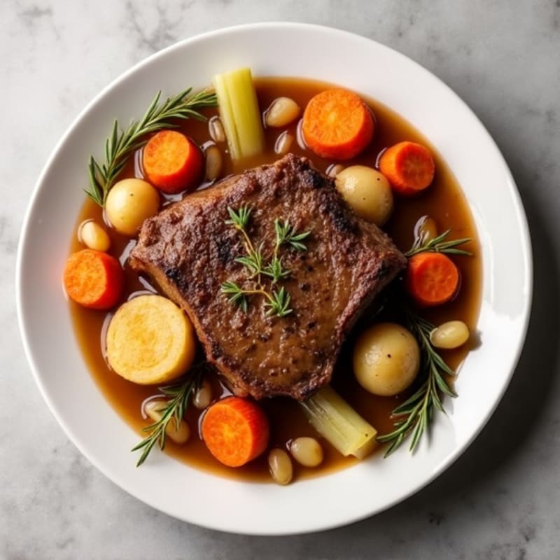 Tender Slow-Cooked Beef Pot Roast
