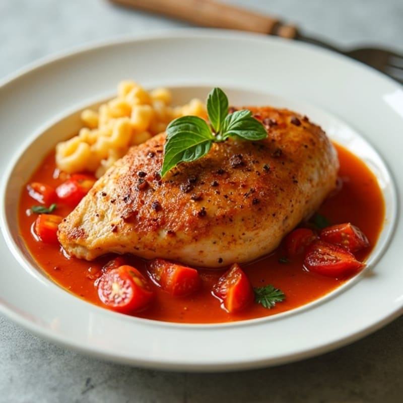 Creamy Spiced Tomato Chicken