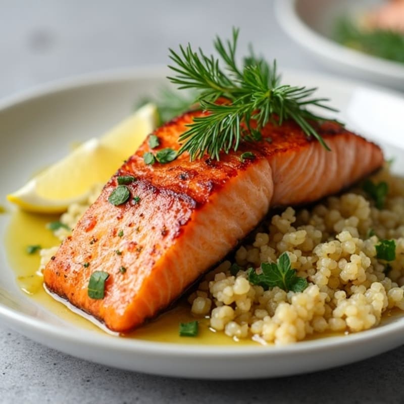 Citrus-Herb Grilled Salmon with Fresh Herbs
