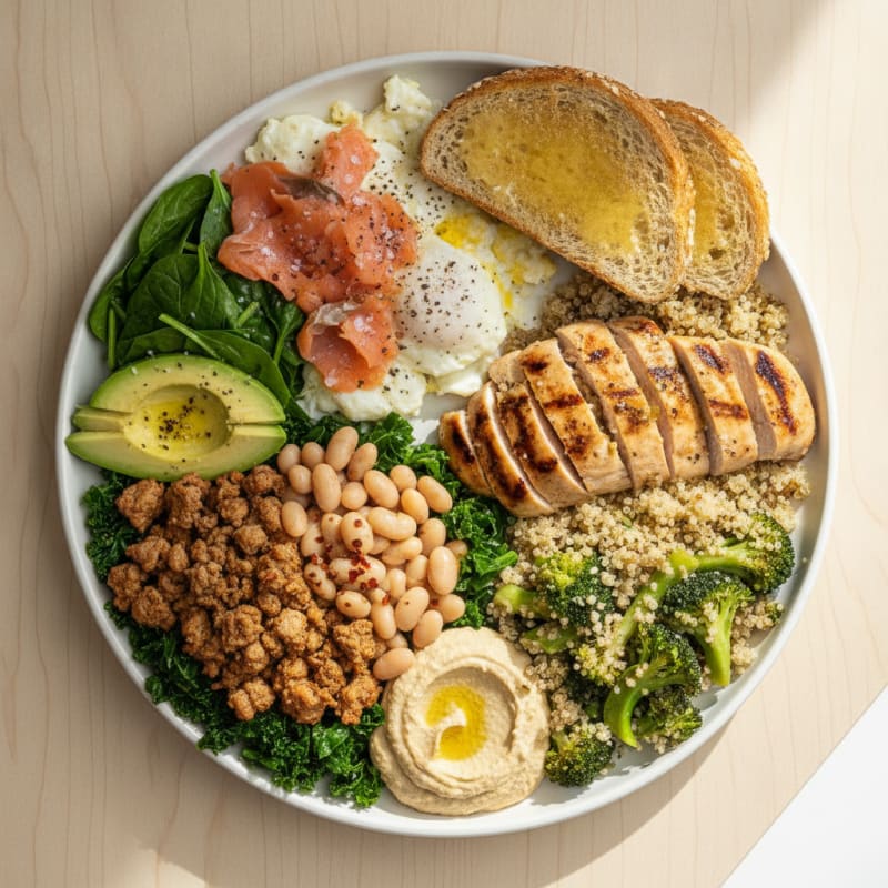 Macro-Balanced Daily Meal Plan