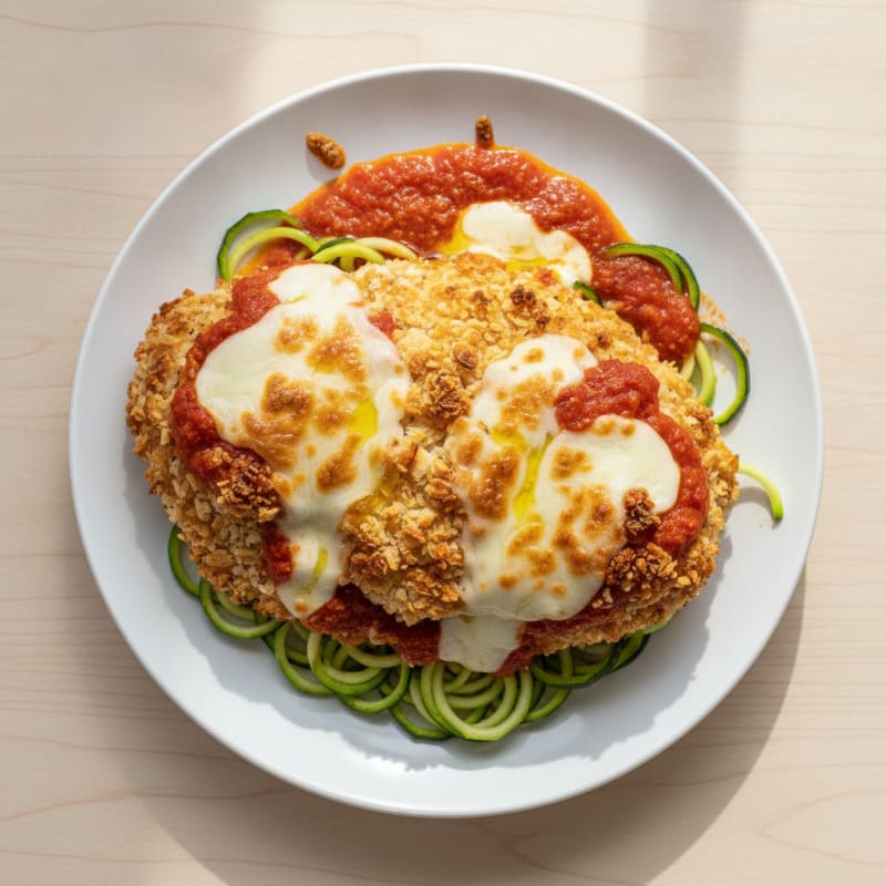 Crispy Baked Chicken Parmesan