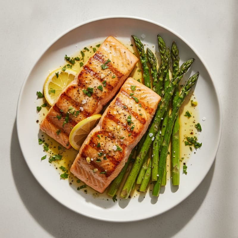 Lemon Herb Grilled Salmon