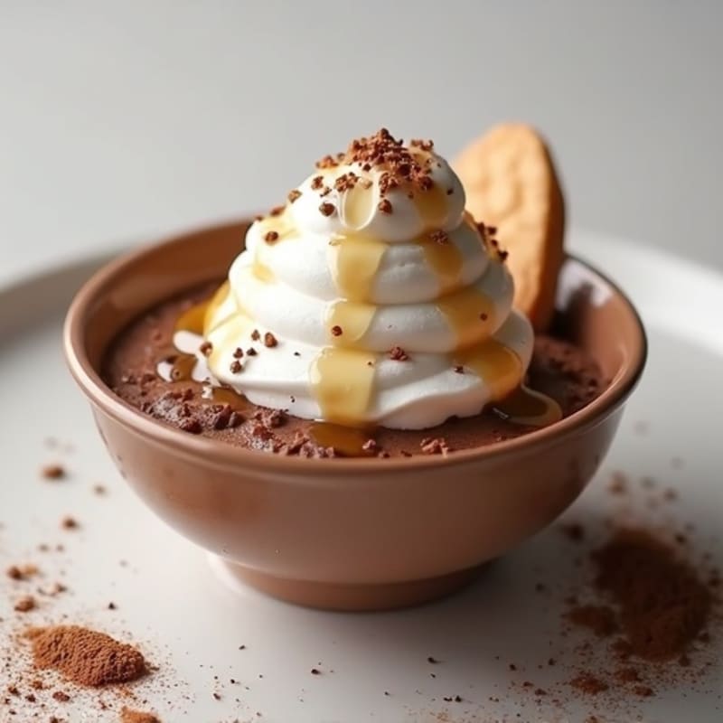 Silky Chocolate Protein Pudding with Greek Yogurt