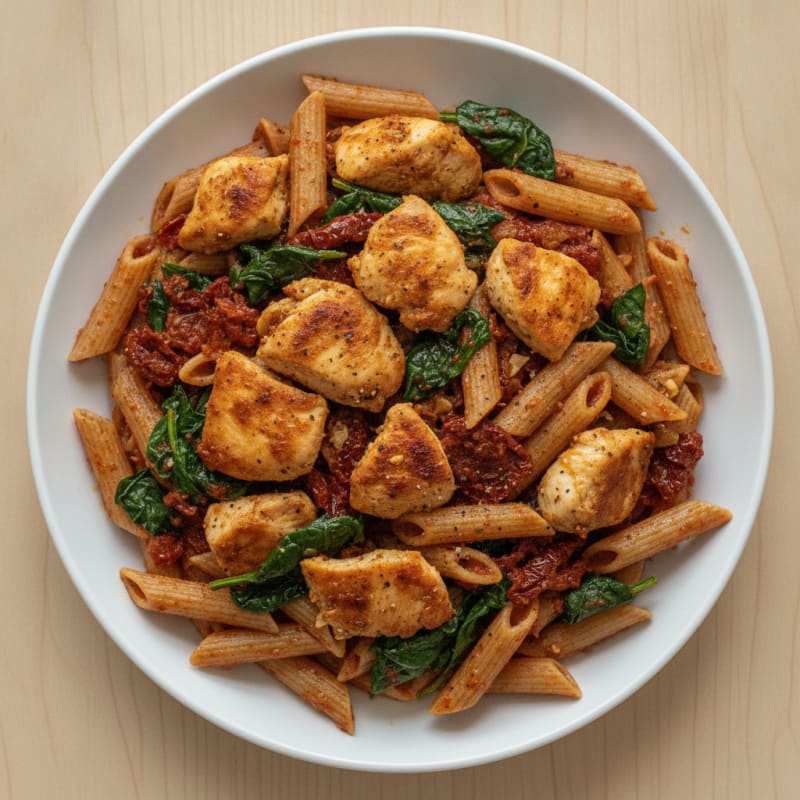 Sun-Dried Tomato Pesto Chicken Pasta