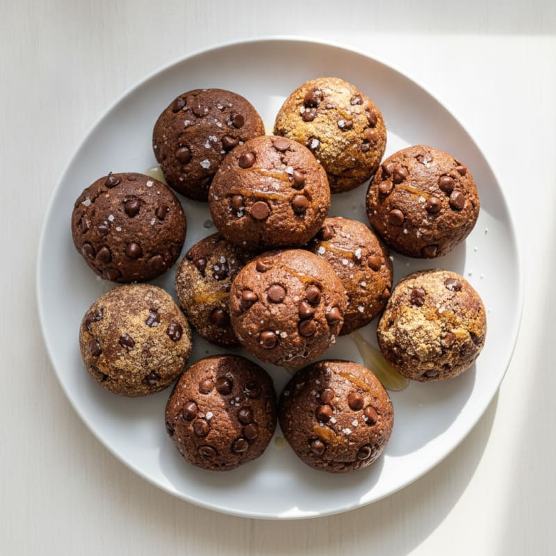 No-Bake Chocolate Chip Protein Bites