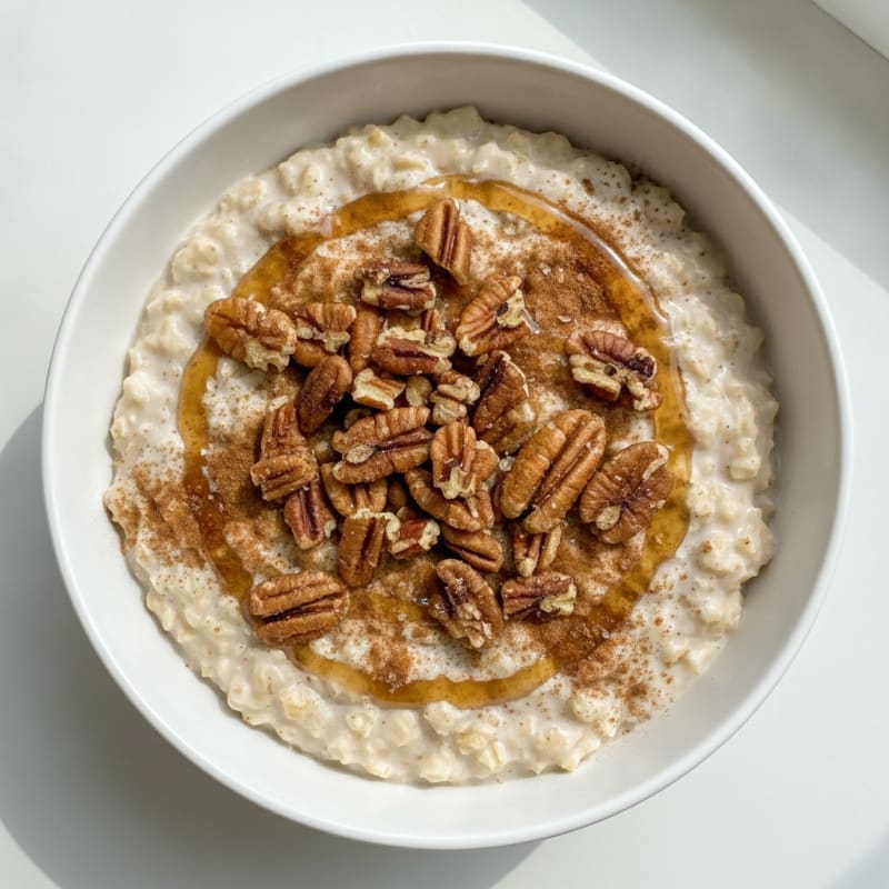 Maple Pecan Overnight Oats