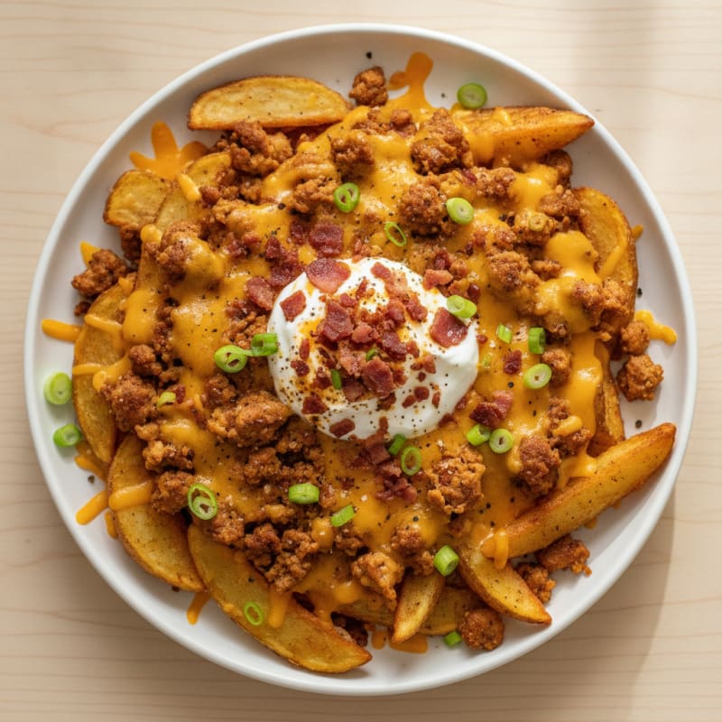Loaded Bacon Cheese Fries