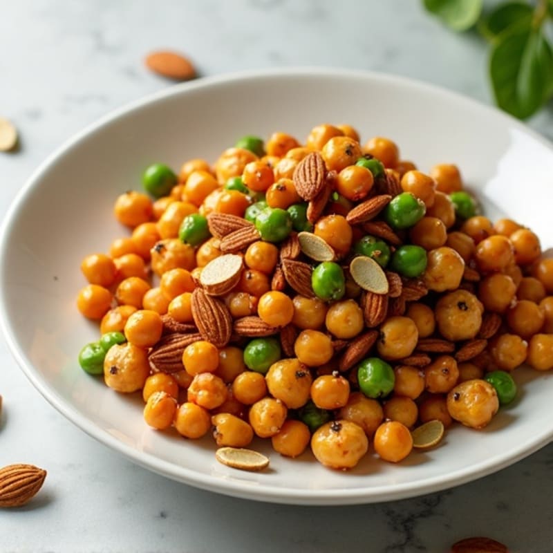 Crunchy Roasted Chickpea Trail Mix