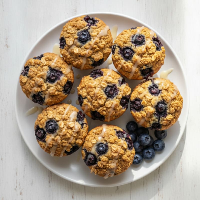 Blueberry Crumble Muffins
