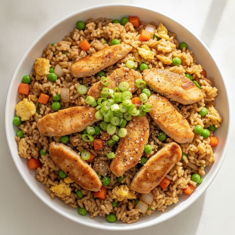 Savory Chicken Fried Rice