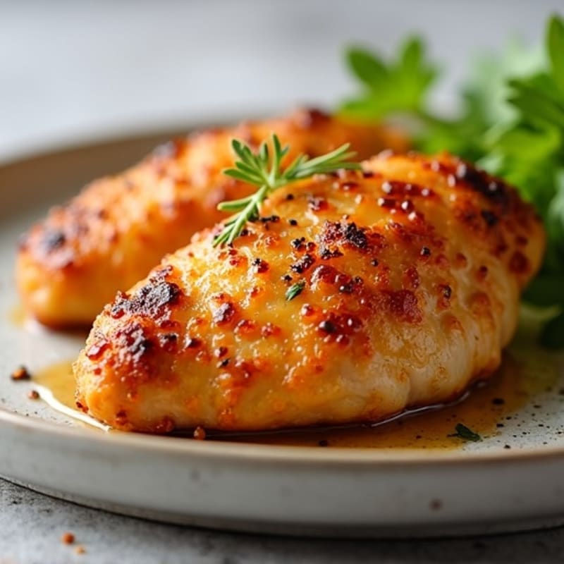 Crispy Baked Honey-Garlic Chicken