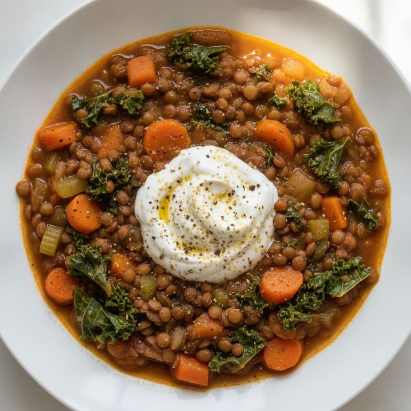Hearty Lentil and Vegetable Stew