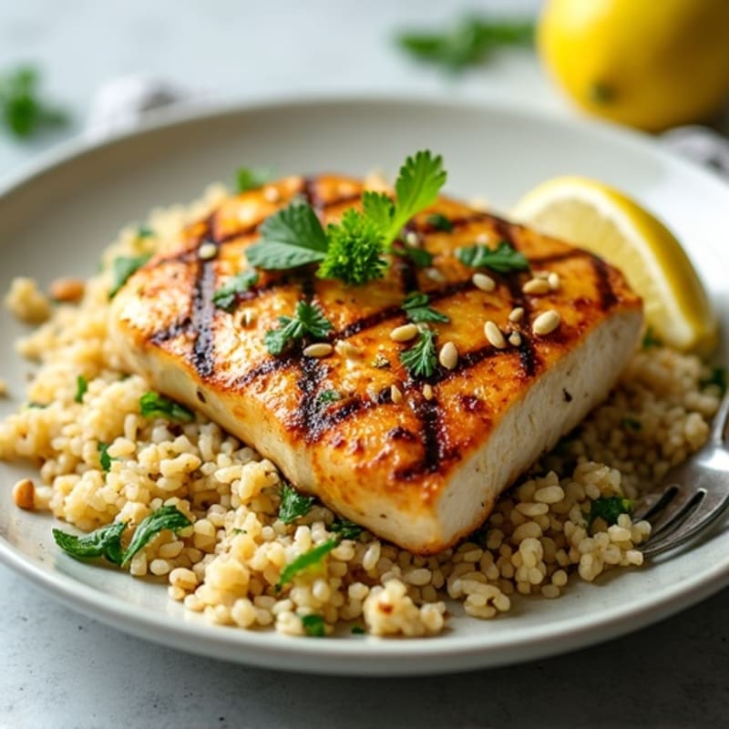 Fresh Herb-Citrus Rice Pilaf with Toasted Pine Nuts