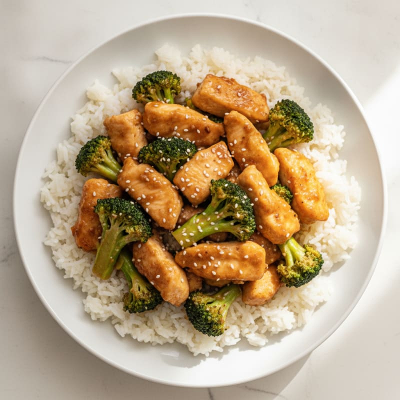 Teriyaki Chicken and Broccoli Stir-Fry