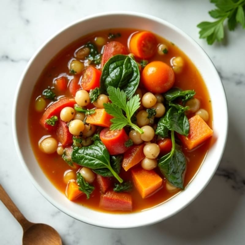 Hearty Vegetable Stew with Fresh Herbs