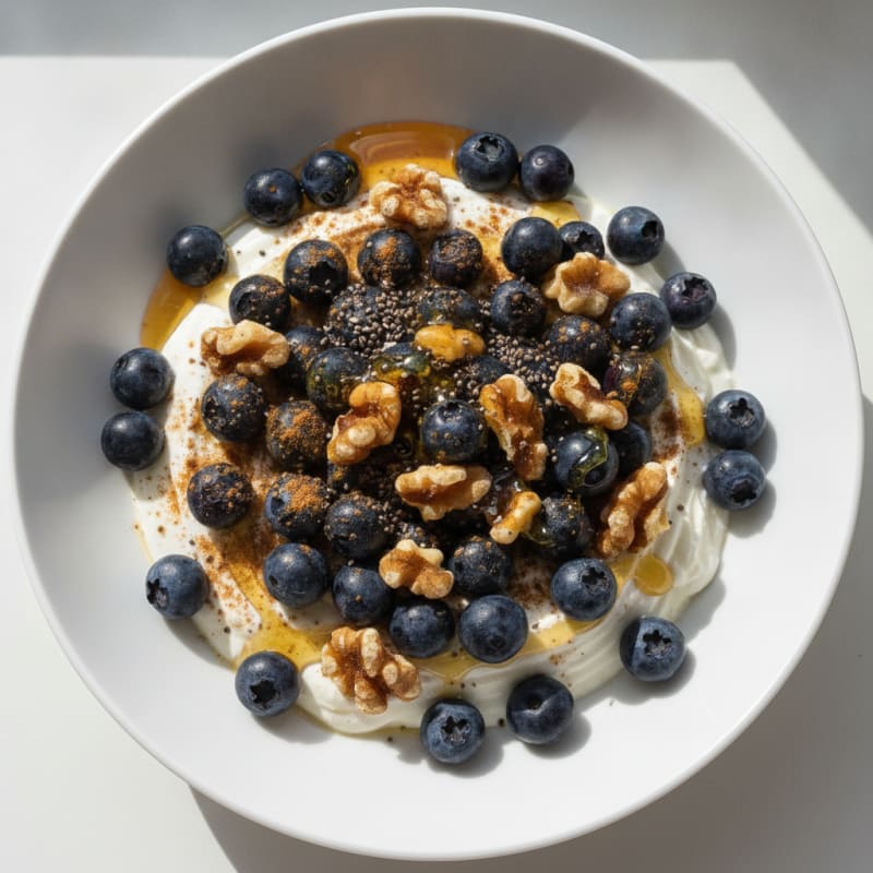 Skyr Bowl z Owocami i Orzechami
