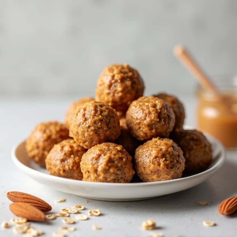 No-Bake Almond Butter Protein Bites