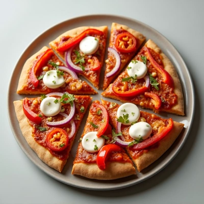 High-Protein BBQ Chicken Pizza