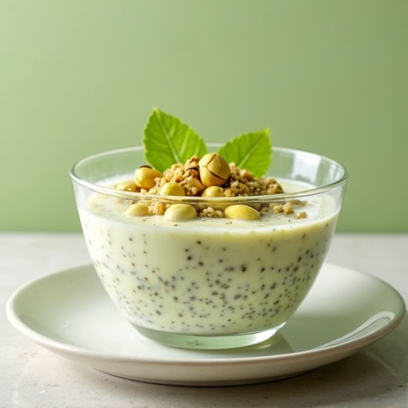 Creamy Pistachio Chia Pudding
