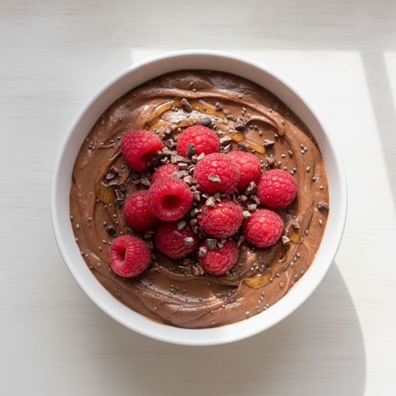 Greek Yogurt Chocolate Protein Pudding