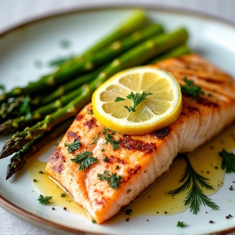 Lemon Herb Grilled Salmon