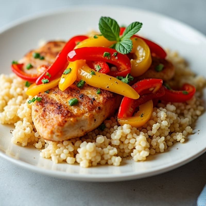 Cauliflower Rice Chicken Stir-Fry