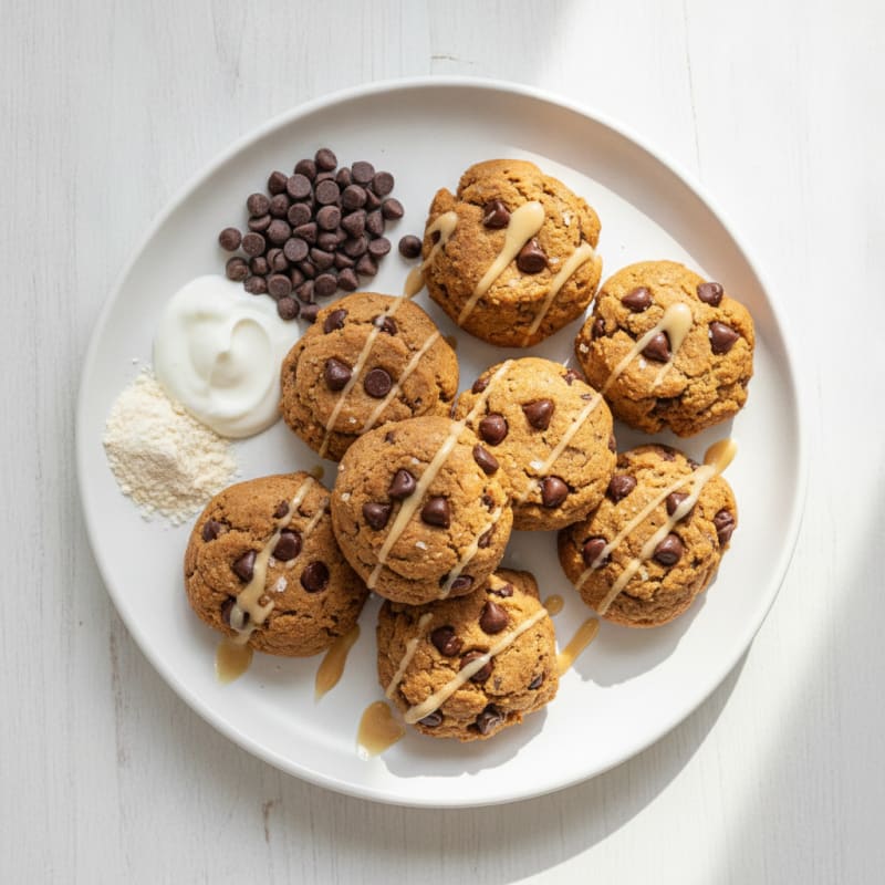No-Bake Chocolate Chip Protein Bites