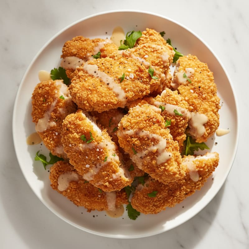 Crispy Buttermilk Air-Fried Chicken