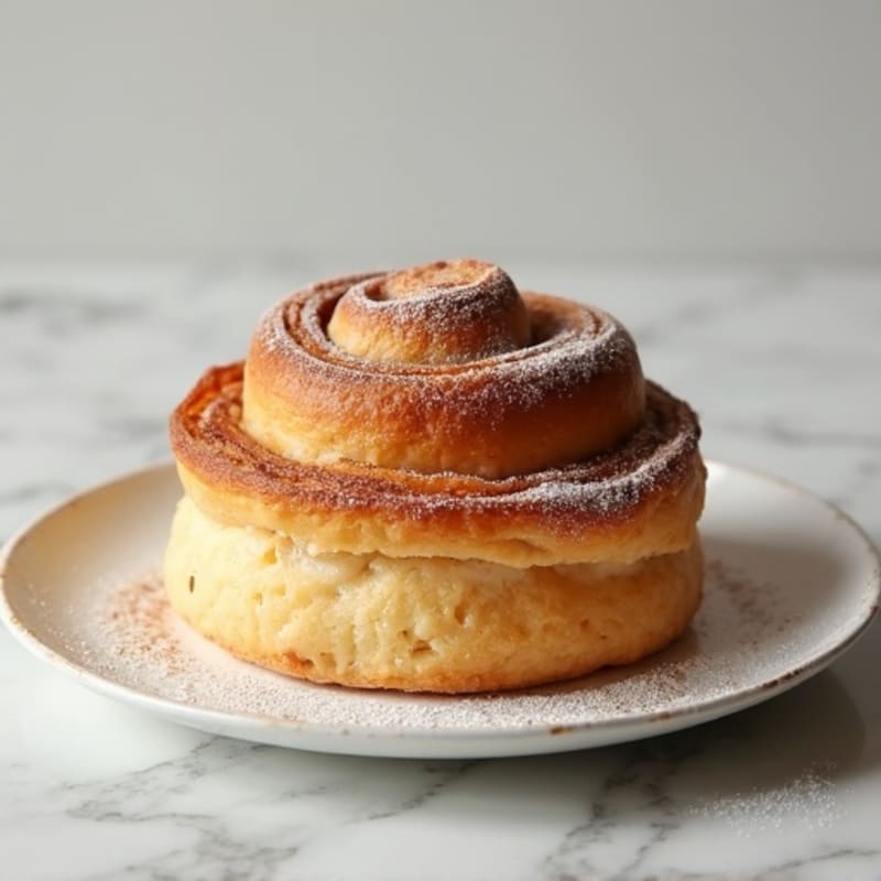 Protein-Packed Almond Flour Cinnamon Roll