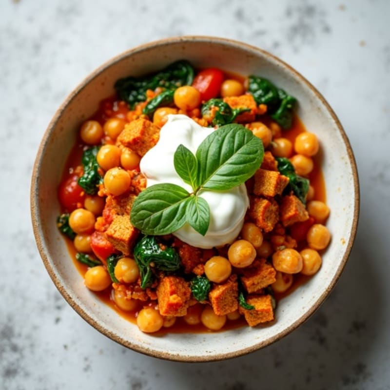 Hearty Spiced Chickpea Masala
