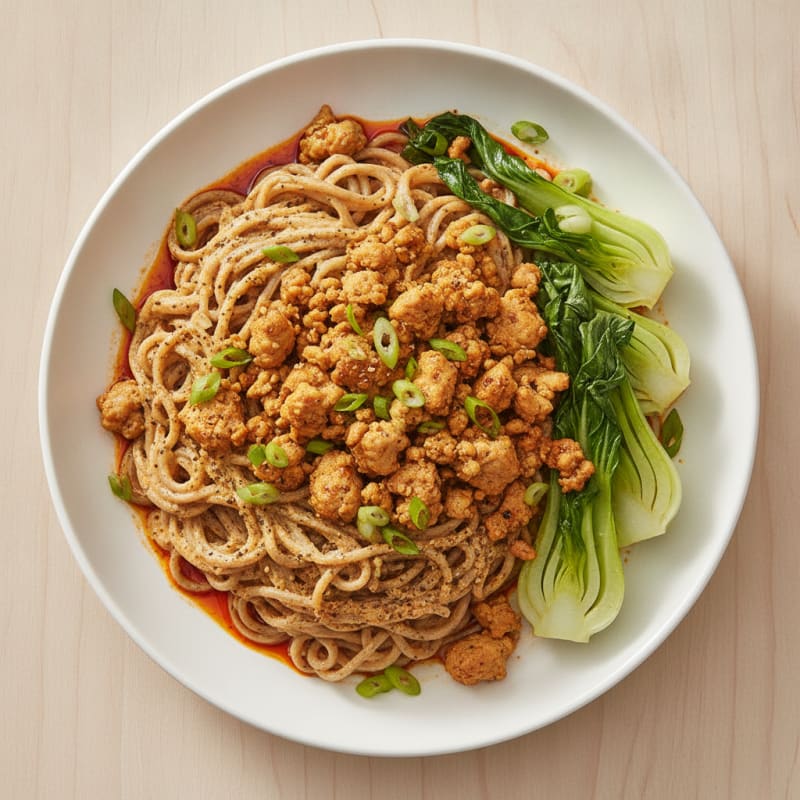Sichuan Dan Dan Noodles with Chili Oil