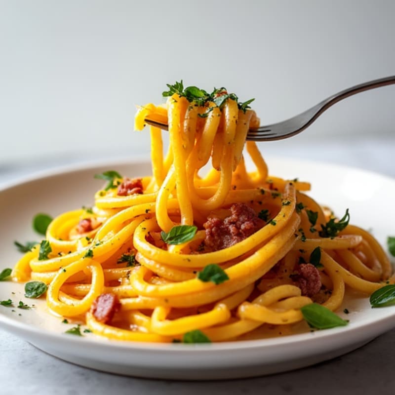 Silky Butternut Squash Carbonara