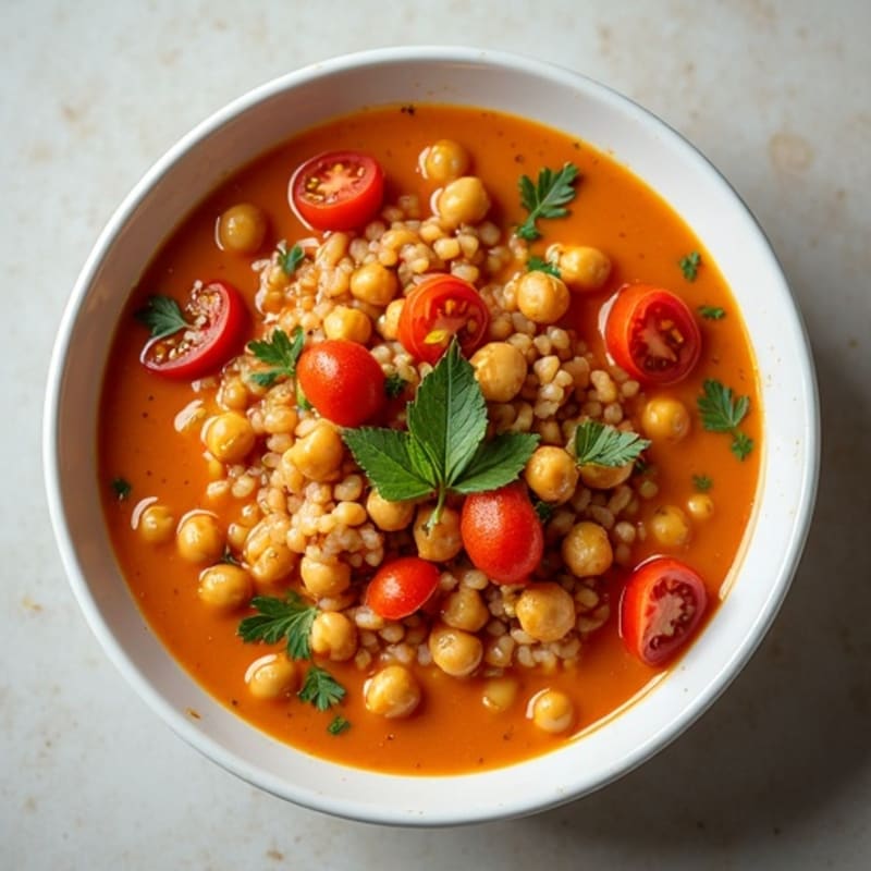 Creamy Spiced Red Lentil Stew